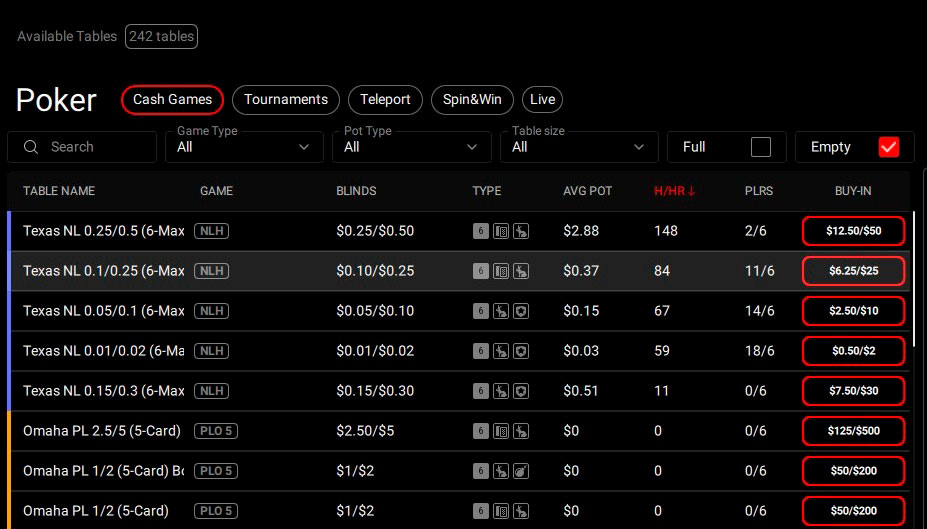 Poker Planets трафик