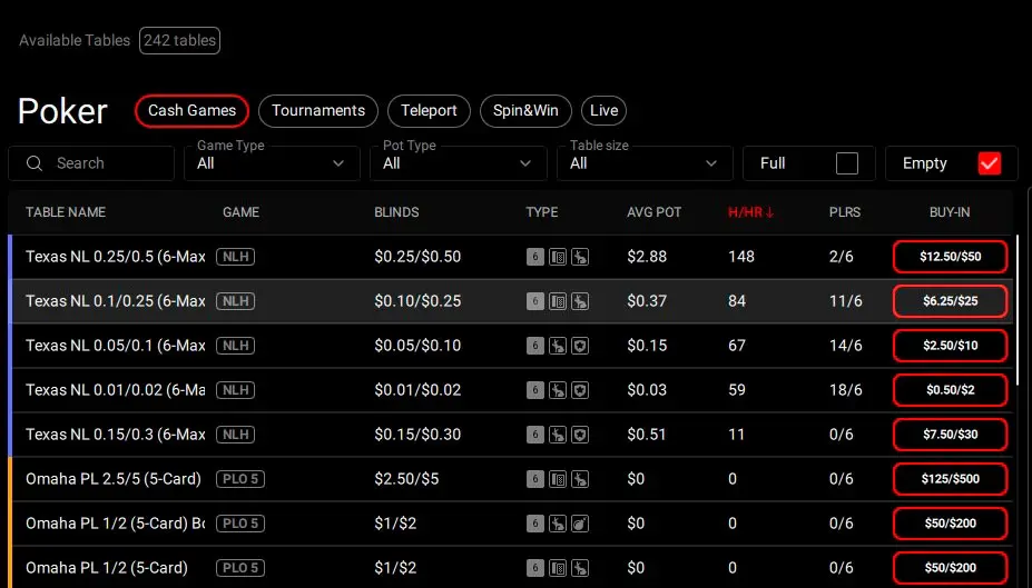 Poker Planets трафик