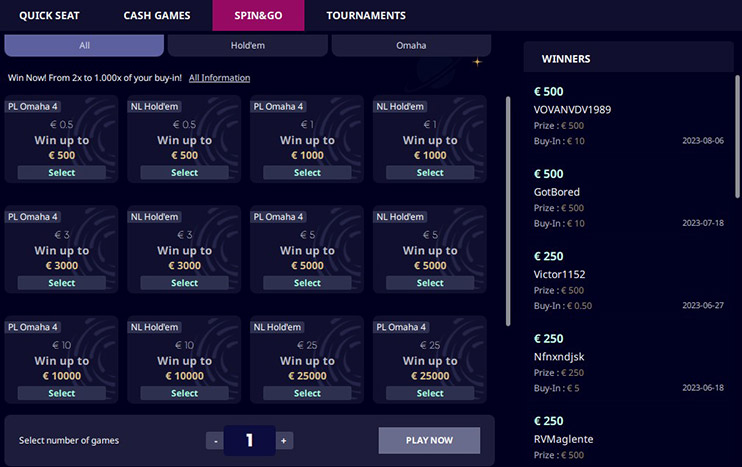 Vbet Poker новое лобби Спинов