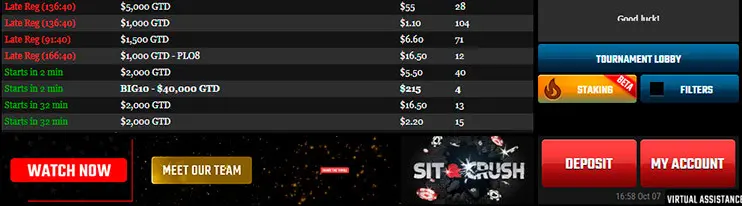 Step 1 tournament shares on WPN
