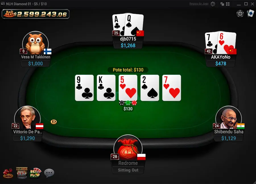 natural 8 poker Jogos texas holdem