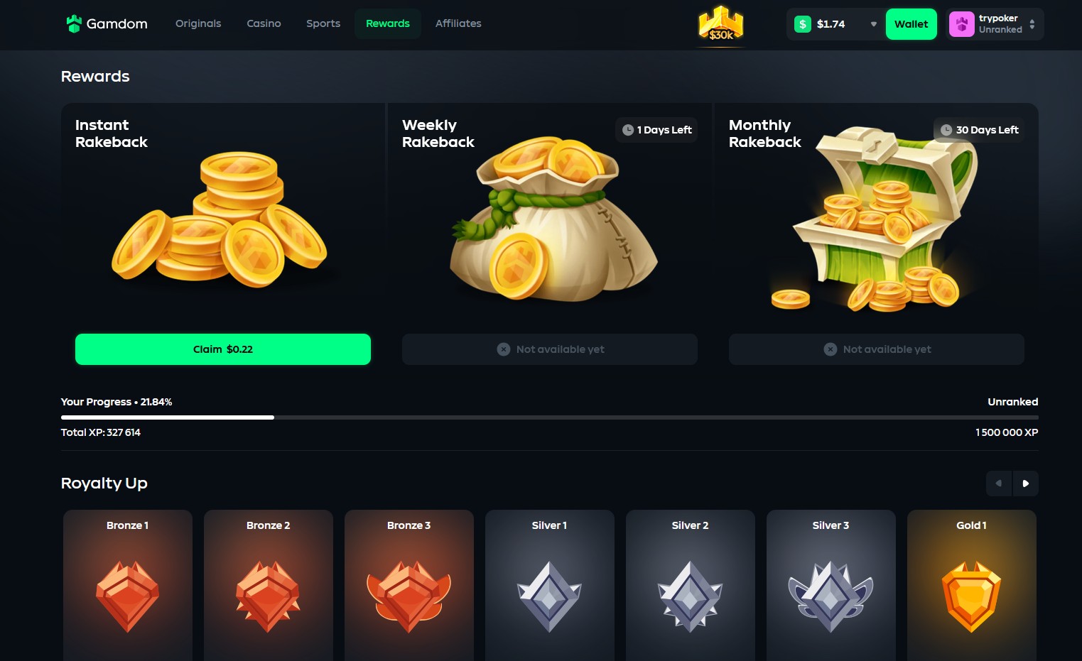 Claim Rewards