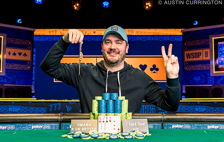 Jason Daly gana el  Event 47 Mixed Omaha Hi Lo 8 or Better 7 Card Stud Hi Lo 8 or Better Wsop 2025