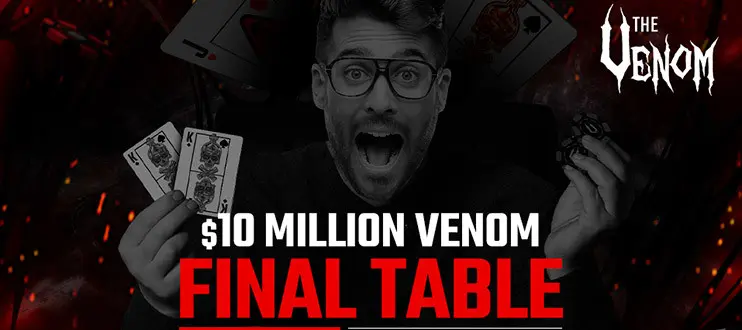 Финальный стол The Venom $10M GTD