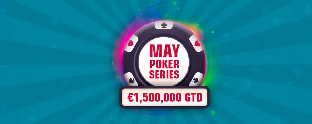 May Poker Series (MPS) en la red iPoker con €1,500,000