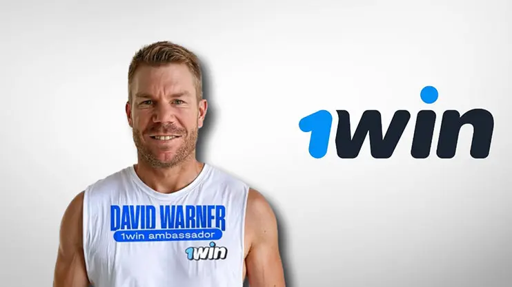 David Warner 1win Brand Ambassador