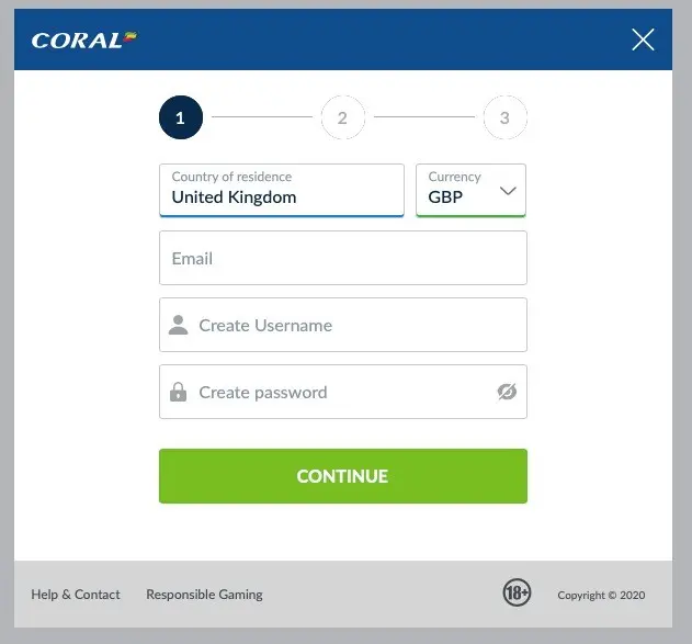 Coral Poker New Account