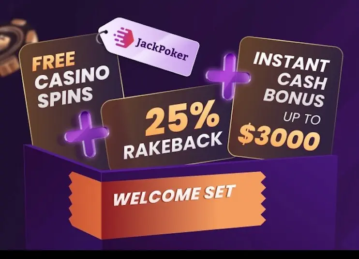 Jack Poker Welcome Bonus