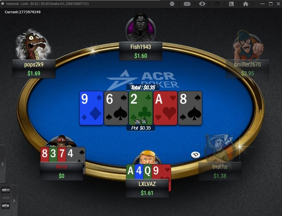 Acr Poker Plo8 Table