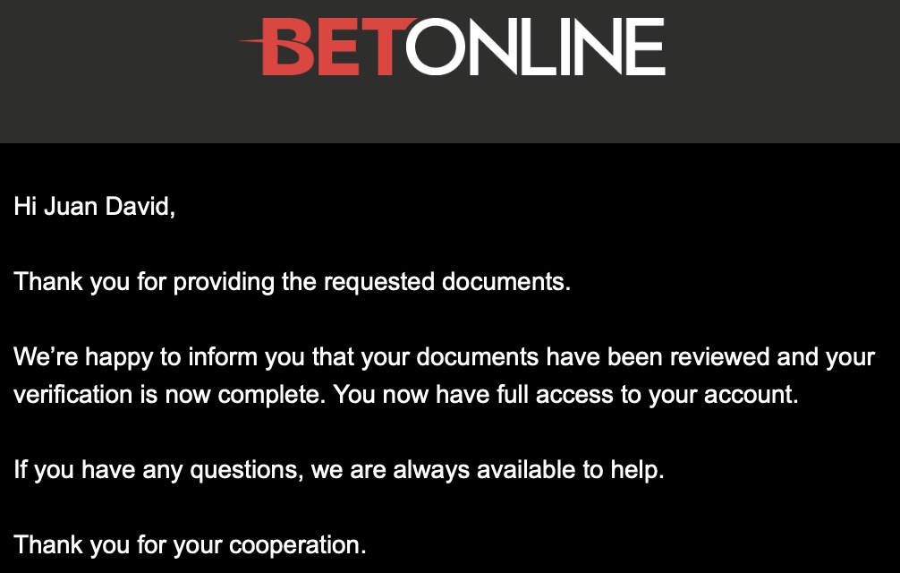 Our Kyc Confirmation