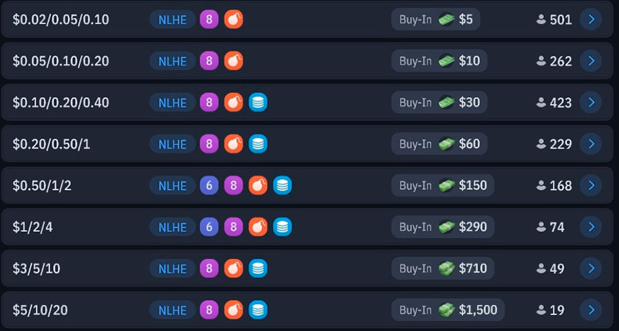 Nexa Poker Juegos y tráfico