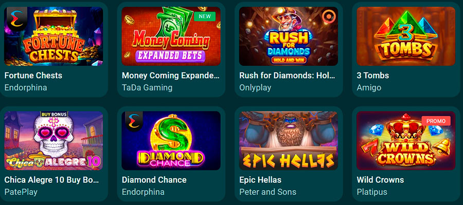 22bit Casino Games