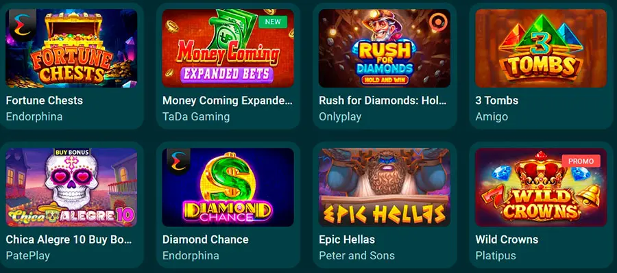 22bit Casino Games