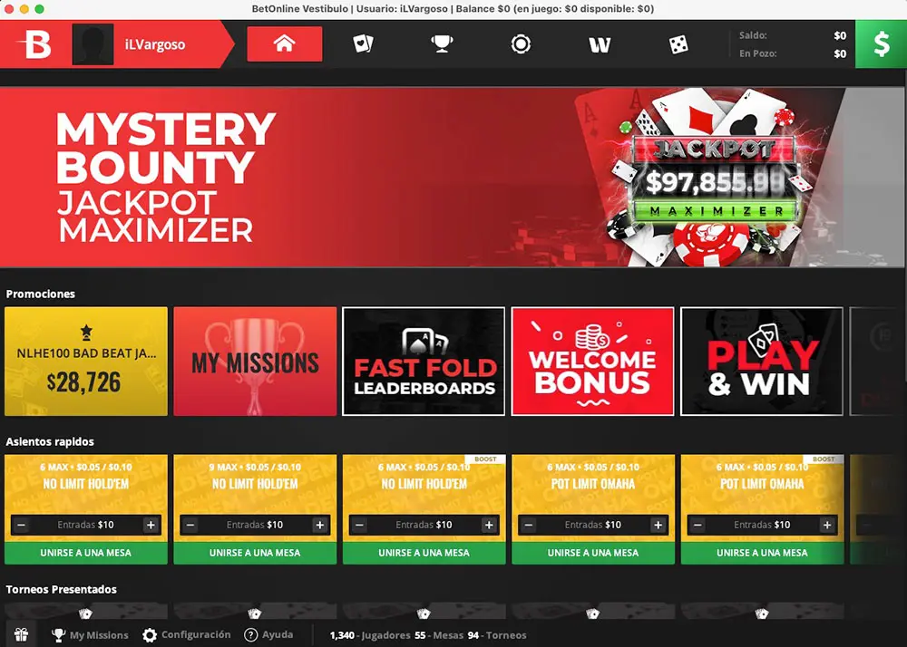 Betonline Poker Software