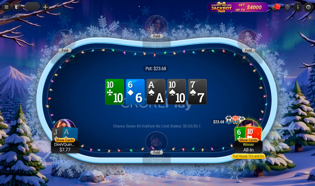 Crore Play Poker Nlh 6max Table