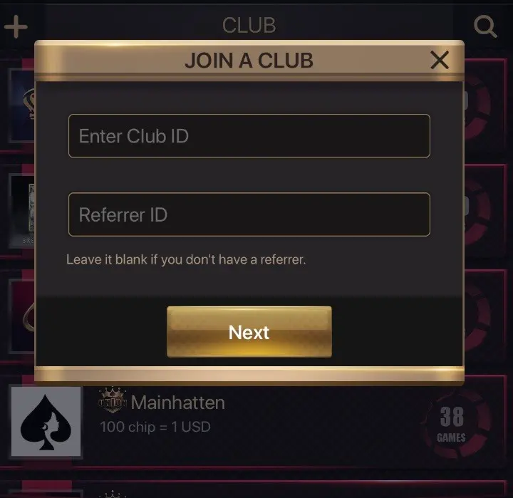 Join Upoker club