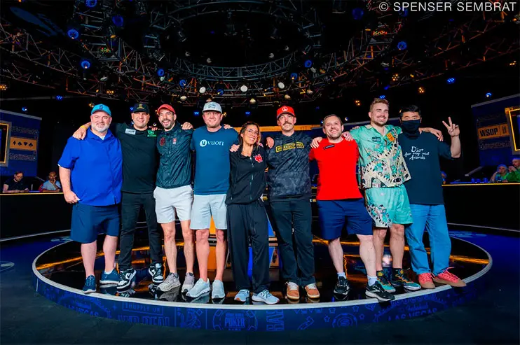 Final Table Main Event Wsop 2025