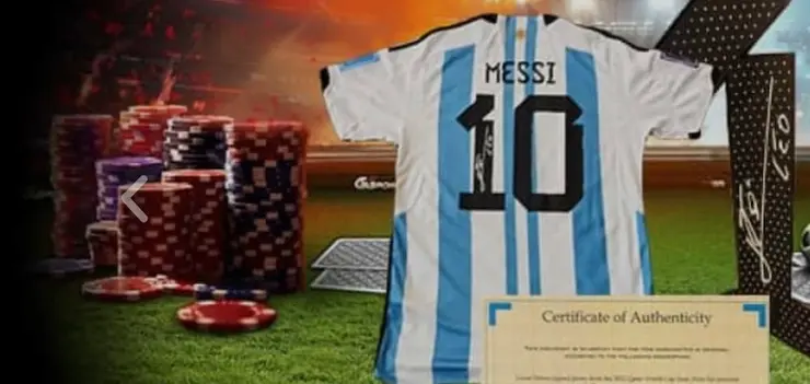 Camiseta Messi Gg Poker