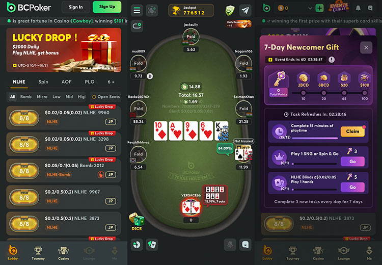 BC Poker Mobile App
