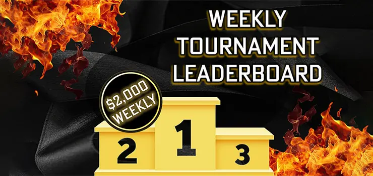 4 Poker Weekly Tournament Leaderboard
