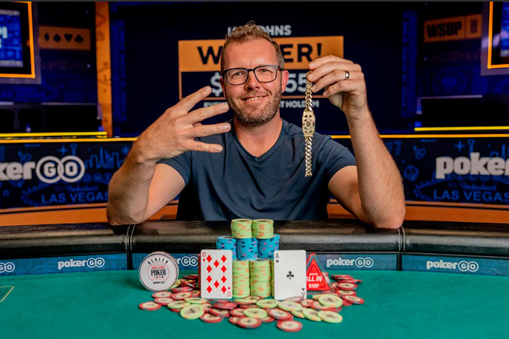 Ian Johns gana el Evento #41 del Campeonato Nlh WSOP 2025