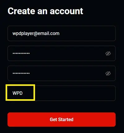 Signup Form With Bonus Code Coin Poker