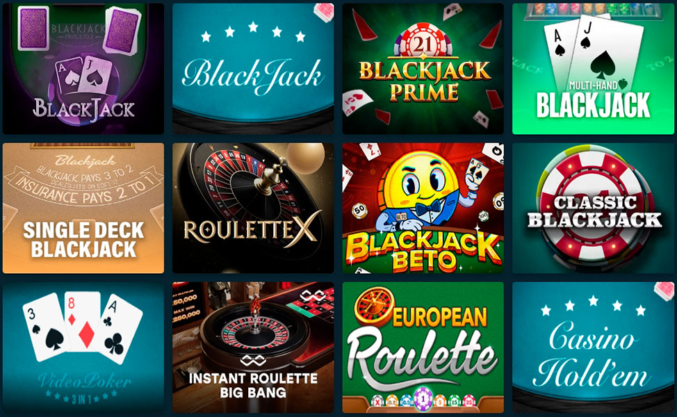 Betplay Casino Table Games