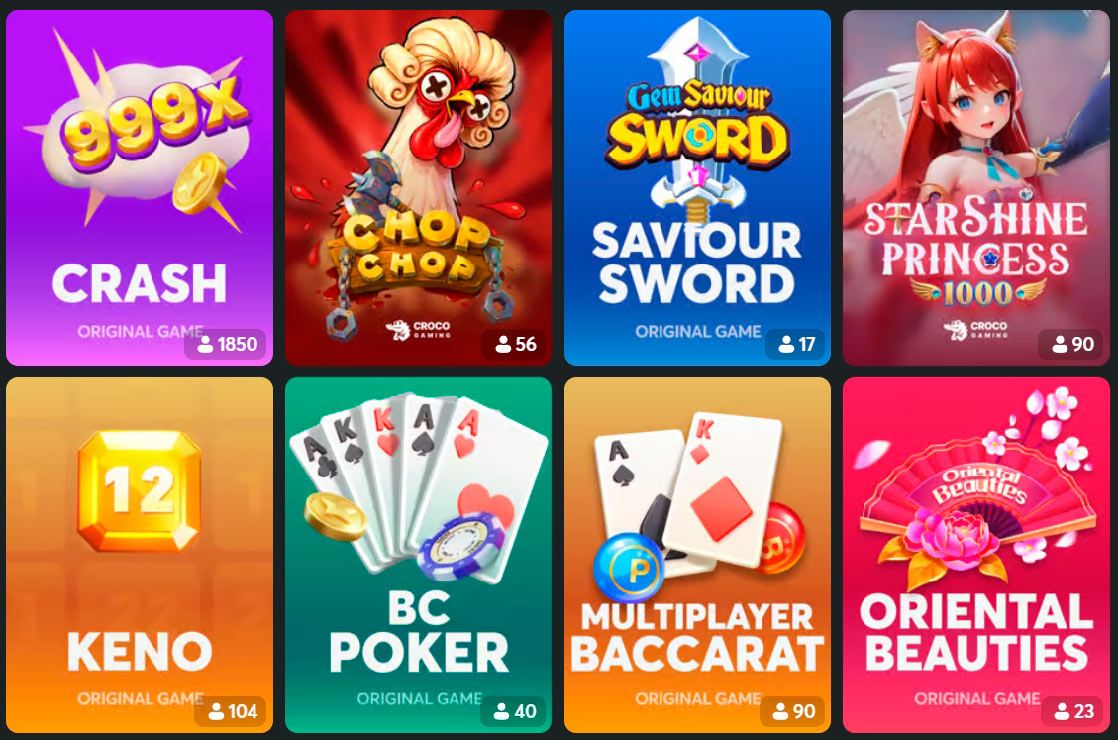Bc Game Exclusive Games