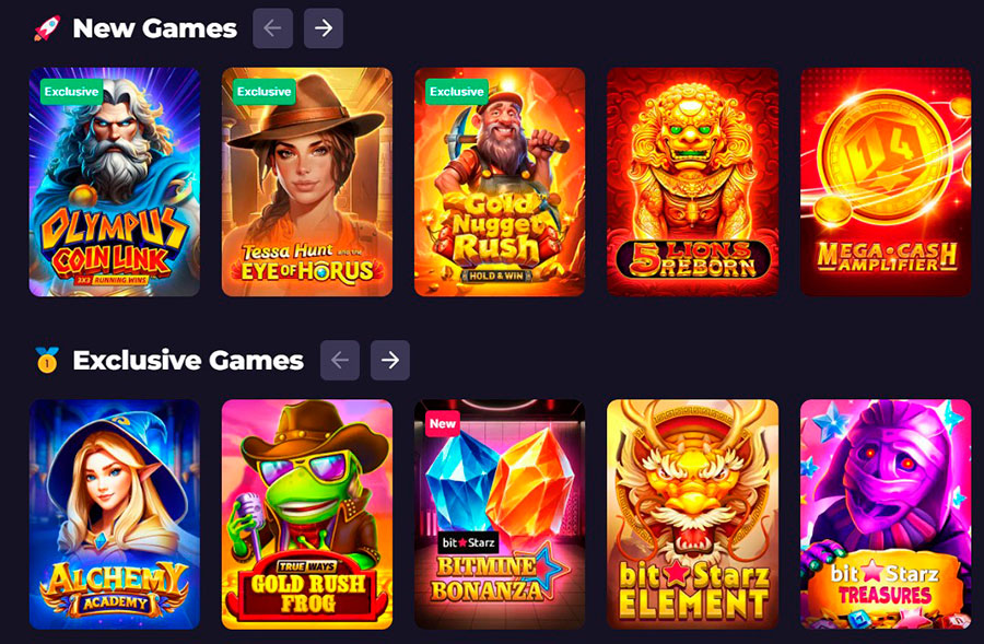 BitStarz Casino slots