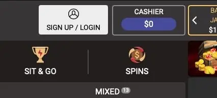 How to create a new Rounder Casino account