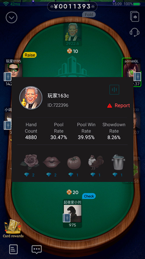 City of Poker Stats Ru