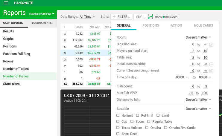 H2n Reports and Filters