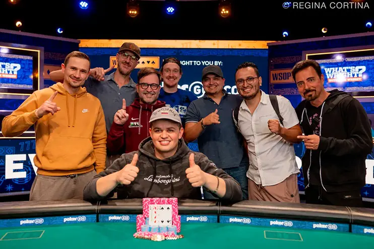 Gutierrez Cono Con Un Valioso Apoyo De Sus Amigos El Festejo De Su Primera Victoria En Las Wsop