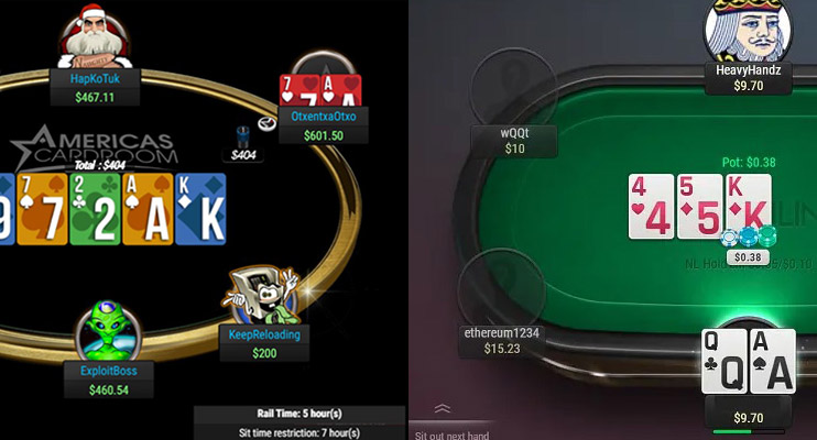 Betonline Vs Americas Cardroom juegos y tráfico