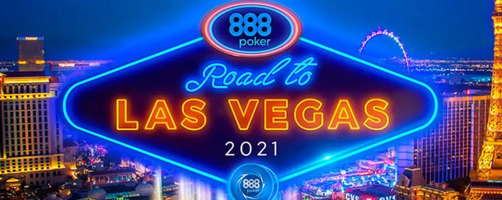 Road to Las Vegas: promociones de 888Poker y la red Winning Poker