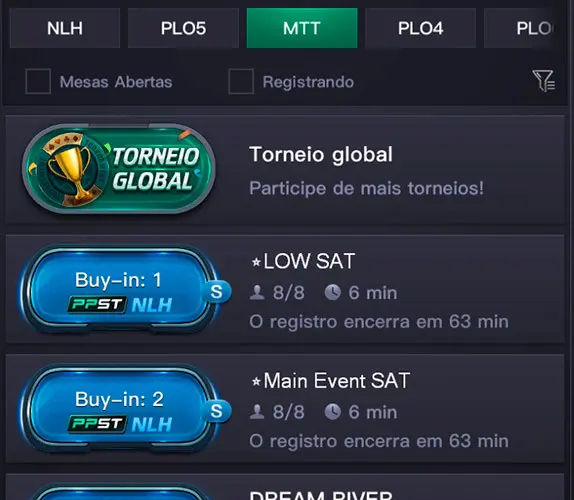 torneios PPPoker