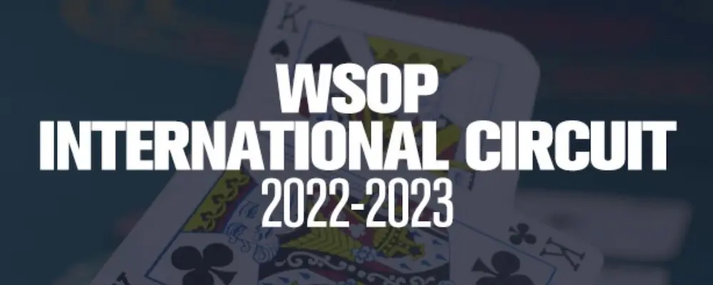El Circuito Internacional de la WSOP 2022 anuncia paradas en Brasil, México y Uruguay