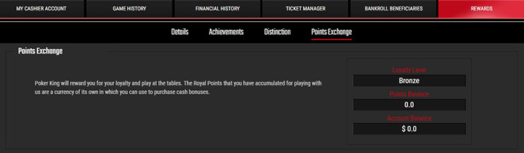 Royal Club Royal Points обмен