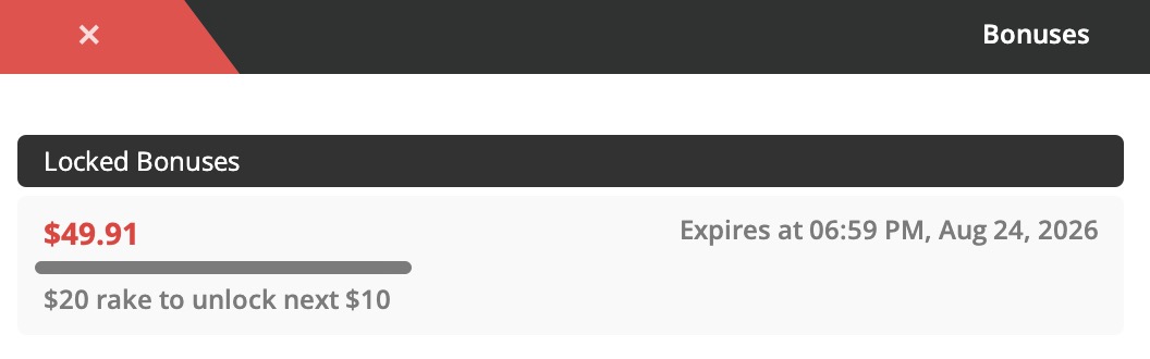 Bonus Status
