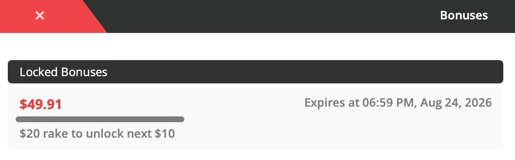 Bonus Status