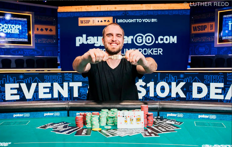 Ryan Hoenig gana el Evento 18 del Campeonato Dealers Choice de 6 jugadores de las WSOP 2025