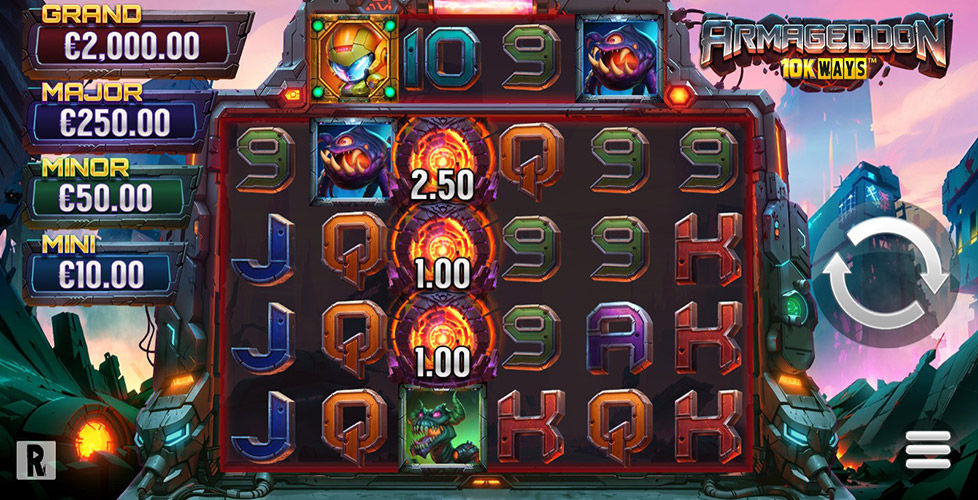 Spins Bro Casino Armagedoon Slot