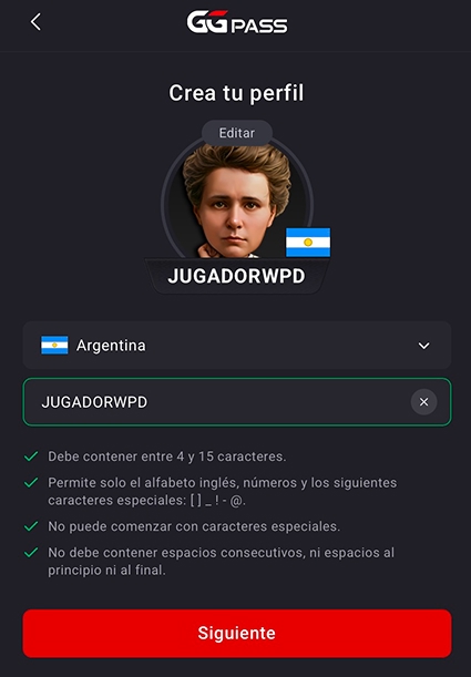 Crear Un Perfil En GGpoker