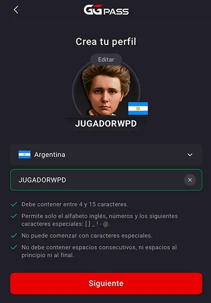 Crear Un Perfil En GGpoker