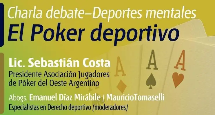 Charlas en las que se difunde al póker como deporte mental en Argentina