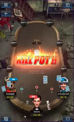 Kill Pot at PokerBros
