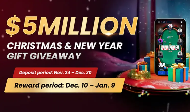 Wpt Global Christmas and New Year Gift Giveaway