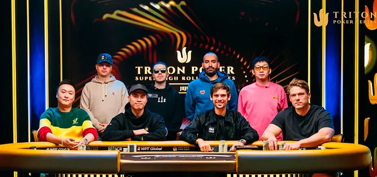 Mesa final 150K NLH 8 Handed Event Triton Poker Jeju