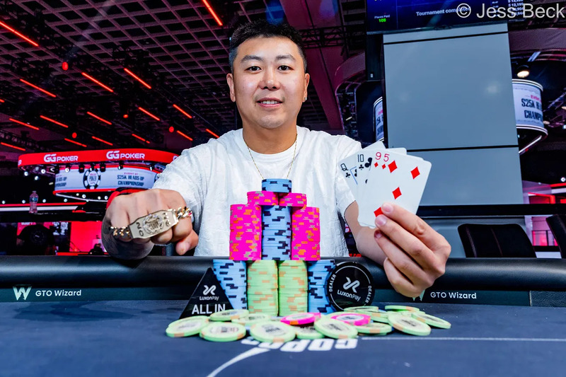 Yang Wang wins Event #5: $5,000 Pot-Limit Omaha WSOP 2026
