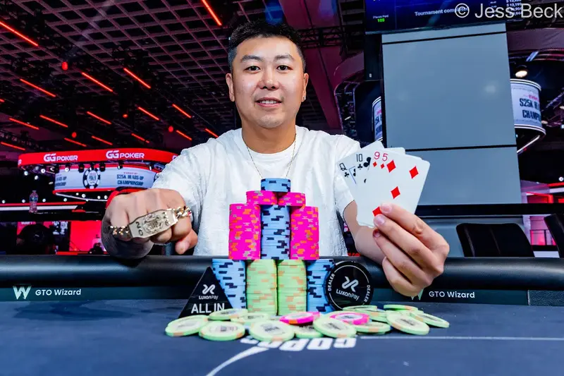 Yang Wang wins Event #5: $5,000 Pot-Limit Omaha WSOP 2026